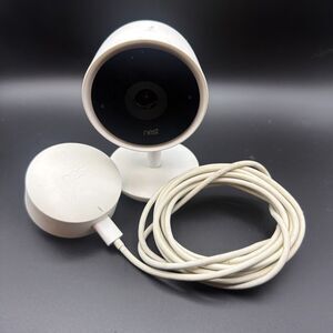 Google Nest NC3100US Cam IQ Indoor 1080p HD Wireless Security Camera White A0053